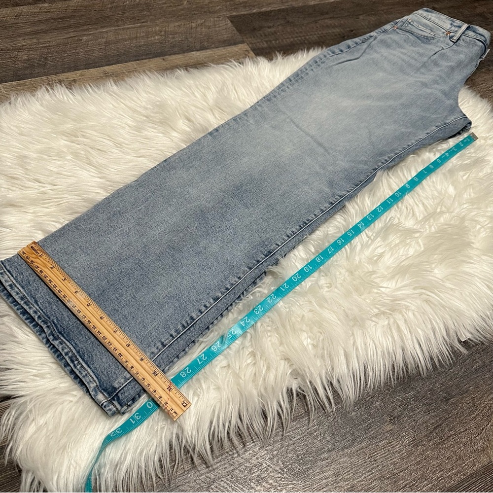 Express Wide Leg High Rise Jeans size 10 R - Picture 8 of 12